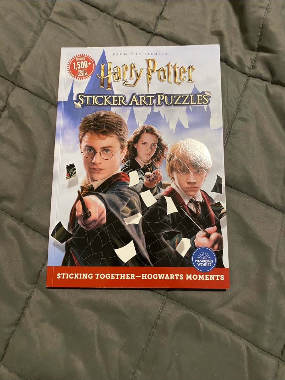 Warner Bros. Harry Potter Sticker Art Puzzles - White & Red Accents
